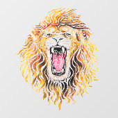 draailier raamsticker (Vel)