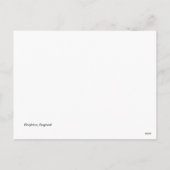 draaimolen, Brighton Feestdagenkaart (Achterkant)