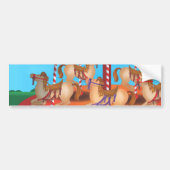 Draaimolen Bumpersticker (Voorkant)