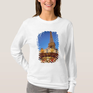 Draaimolen, Eiffeltoren, Parijs, Frankrijk T-shirt