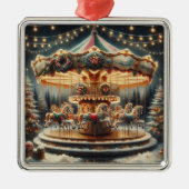  draaimolen met grillige kerst metalen ornament (Voorkant)