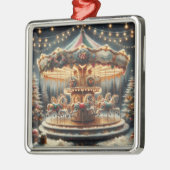  draaimolen met grillige kerst metalen ornament (Links)