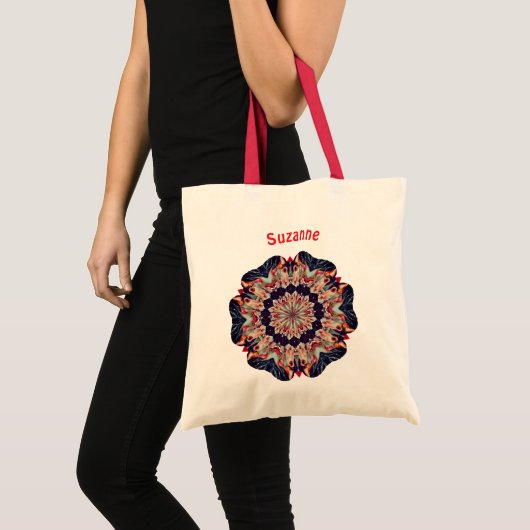 Draaimolen Paard Kunst Persoonlijk Tote Bag (Voorkant (product))
