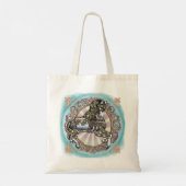 Draaimolen Paard Tote Tas (Achterkant)