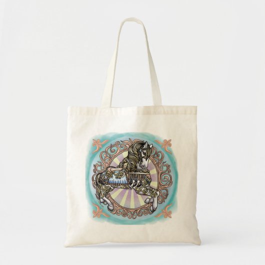 Draaimolen Paard Tote Tas (Voorkant)