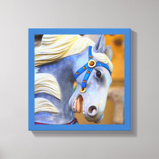 draaimolen paardendoek 18-serie canvas afdruk (Voorkant)