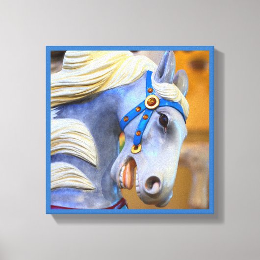 draaimolen paardendoek 18-serie canvas afdruk (Voorkant)