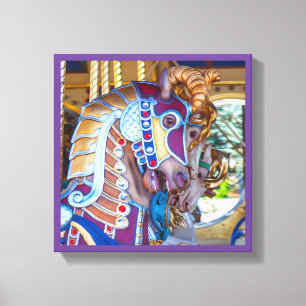 draaimolen Paardendoek 27-serie Canvas Afdruk