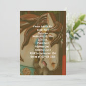 Draaimolenpaard Aanpasbaar Kaart (Staand voorkant)