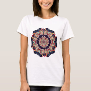 Draaimolenpaard Abstracte Kunst T-shirt