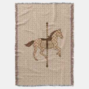 Draaimolenpaard - Chocoladebruin en Taan Deken