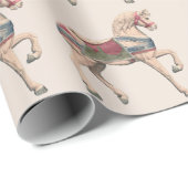 Draaimolenpaard door Henry Murphy Cadeaupapier (Rol Hoek)