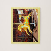 Draaimolenpaard Legpuzzel (Verticaal)
