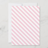 Draaimolentje Baby Shower Uitnodiging (Achterkant)