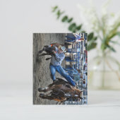 Draaipaarden Briefkaart (Staand voorkant)