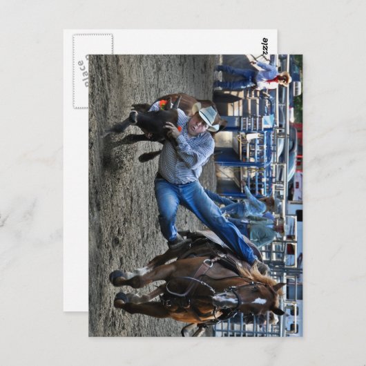 Draaipaarden Briefkaart (Voorkant / Achterkant)