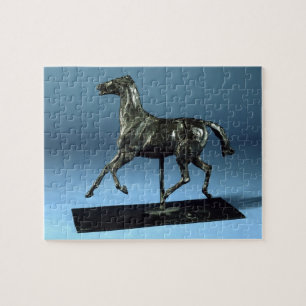 Draaipaarden (brons) legpuzzel