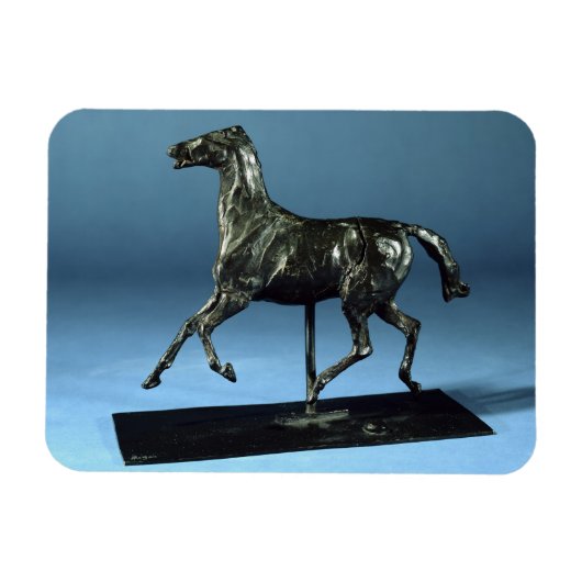 Draaipaarden (brons) magneet (Horizontaal)