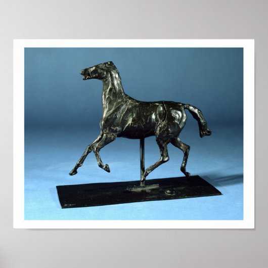 Draaipaarden (brons) poster (Voorkant)