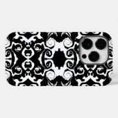 Draaipatroon in zwart-wit Case-Mate iPhone case (Achterkant (horizontaal))