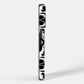 Draaipatroon in zwart-wit Case-Mate iPhone case (Achterkant / Rechts)