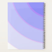 Draaipatroon pastel ombre paarse planner (Achterkant)