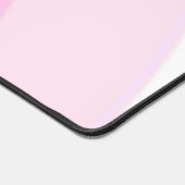 Draaipatroon Pastel Ombre Roze Bureaumat (Hoek)