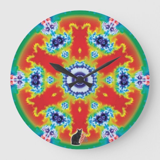 Draaipunt Kaleidoscoop Grote Klok (Voorkant)