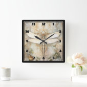 Draairy Vintage Vierkante Klok (Huis)