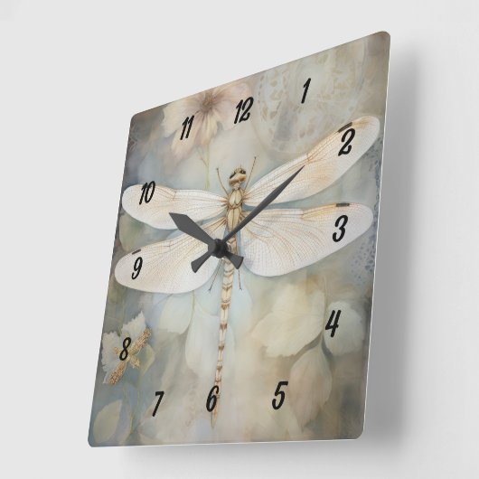 Draairy Vintage Vierkante Klok (Hoek)