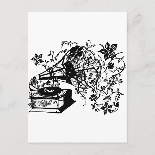 draaischijf van de Oudschool Briefkaart (Voorkant)