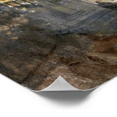 draaisel - Uitzicht van het snijvlak met de figure Poster (Hoek)