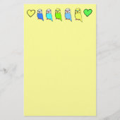 Draaistellen en harten briefpapier (Voorkant)