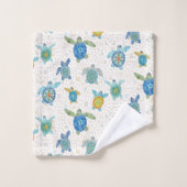 Draaistoestel met draaimozaïek bad handdoek (Wasdoekje)