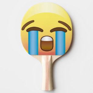 Draaistoortjes Emoji Face Ping Pong Paddle Tafeltennisbatje