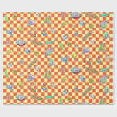 Draaistparrot Cadeaupapier (Vlak)