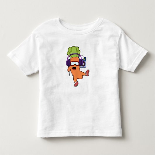 Draait bij Muziek met hoofdtelefoon Kinder Shirts (Voorkant)