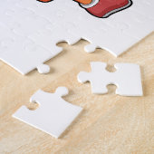 Draait bij Muziek met hoofdtelefoon Legpuzzel (Zijkant)