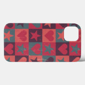 Draait en sterren roze Case-Mate iPhone case (Achterkant (horizontaal))