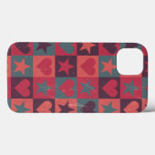 Draait en sterren roze Case-Mate iPhone case (Achterkant (horizontaal))