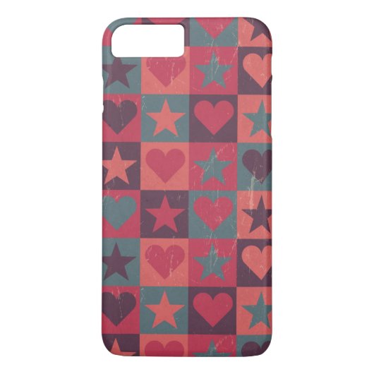 Draait en sterren roze Case-Mate iPhone case (Achterkant)