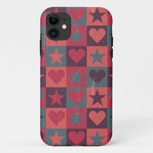 Draait en sterren roze Case-Mate iPhone case (Achterkant)