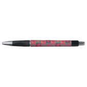 Draait en sterren roze pen (Voorkant)