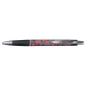 Draait en sterren roze pen (Achterkant)