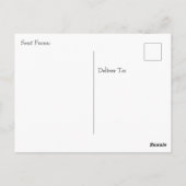 Draait op een Logon op de Mississippi, Foto Po Briefkaart (Achterkant)