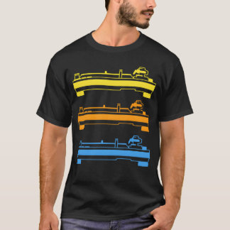 Draaitafel Print vriend T-shirt