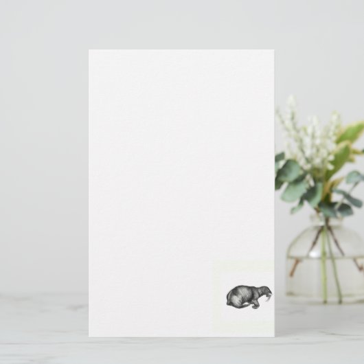  draaitekening ontwerpschets Afbeelding Briefpapier (Staand voorkant)