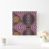 Draaitijd optische illusietriem draaien vierkante klok (Huis)