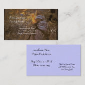 Draaiweerstand rond draaivleugelvliegtuig visitekaartje (Voorkant / Achterkant)