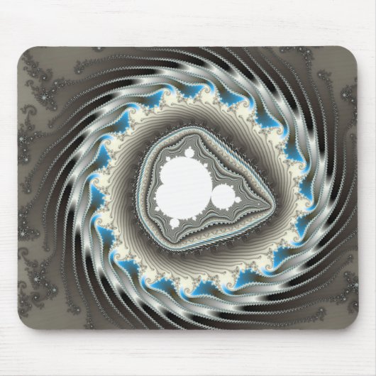 Draaiwiel - Fractal Mousepad Muismat (Voorkant)